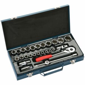 Coffret douilles 1/2" 27 pièces