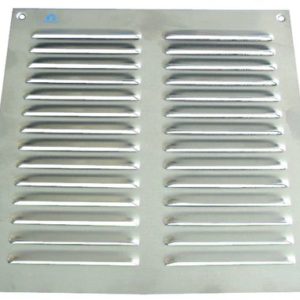 Grille estampée inox sans moustiquaire